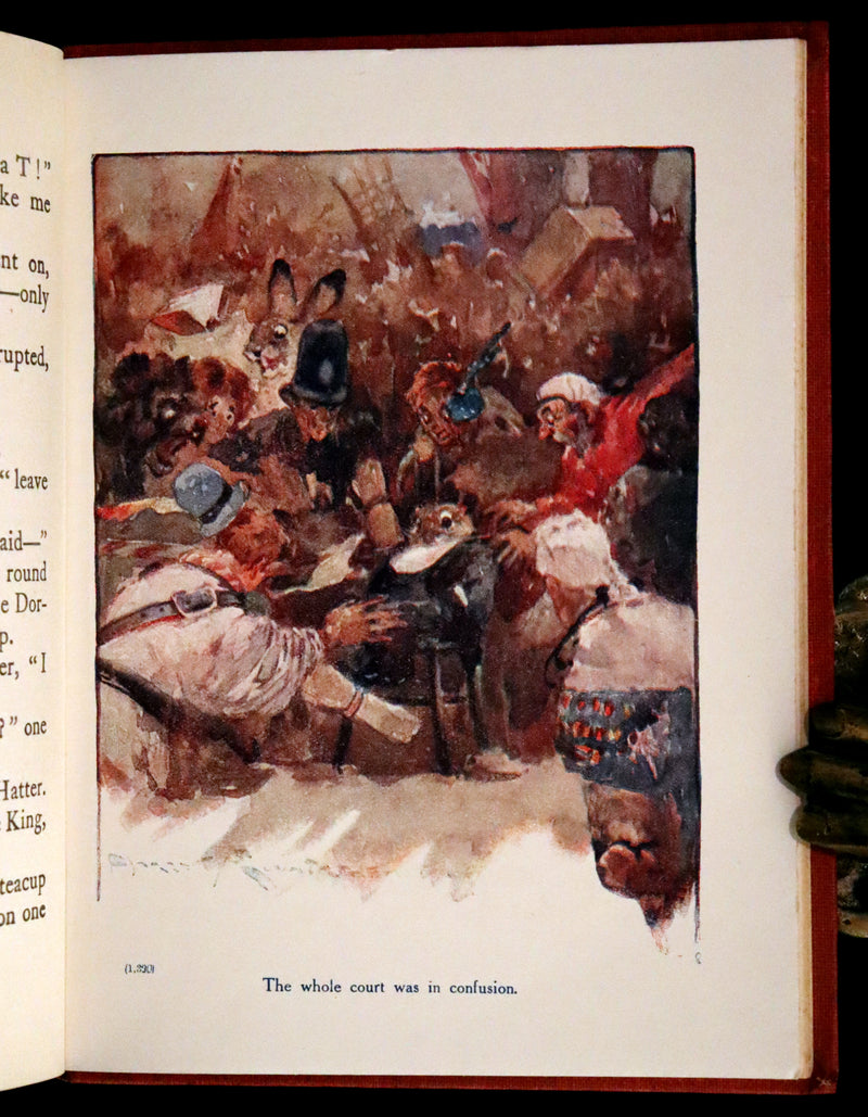 1916 Scarce Edition - Alice's Adventures in Wonderland illustrated by Harry Rountree.