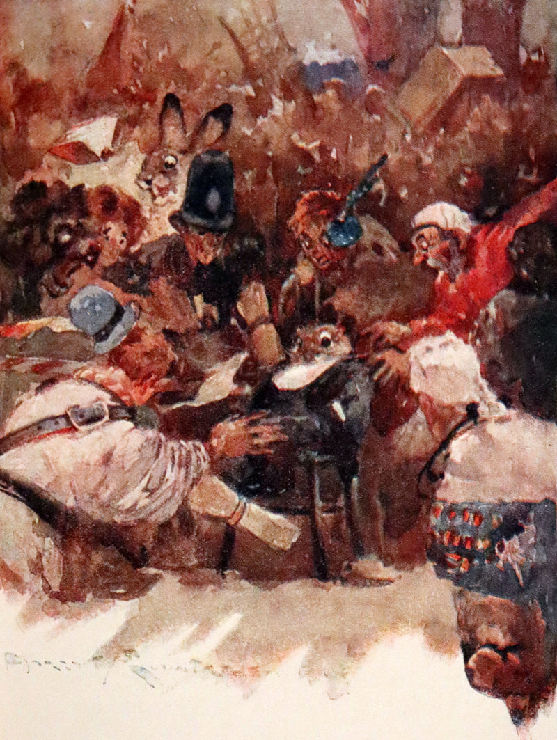 1916 Scarce Edition - Alice's Adventures in Wonderland illustrated by Harry Rountree.