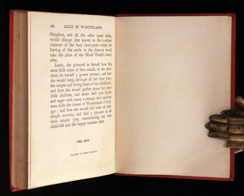 1916 Scarce Edition - Alice's Adventures in Wonderland illustrated by Harry Rountree.