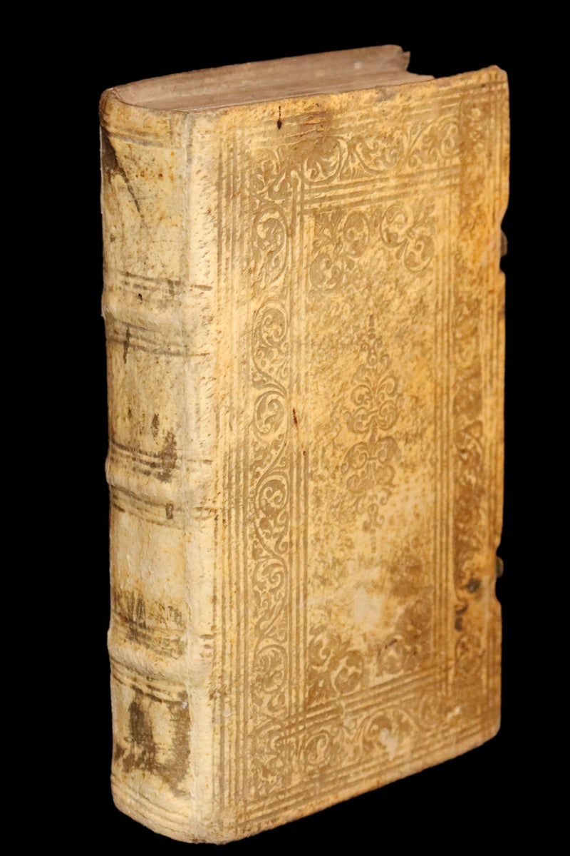 1685 Rare vellum Latin Book with claps - EXORCISM & Benediction Manual -  EXORCISMUS contra MALEFICIA, Benedictiones, Conjurationes, Absolutiones, ...