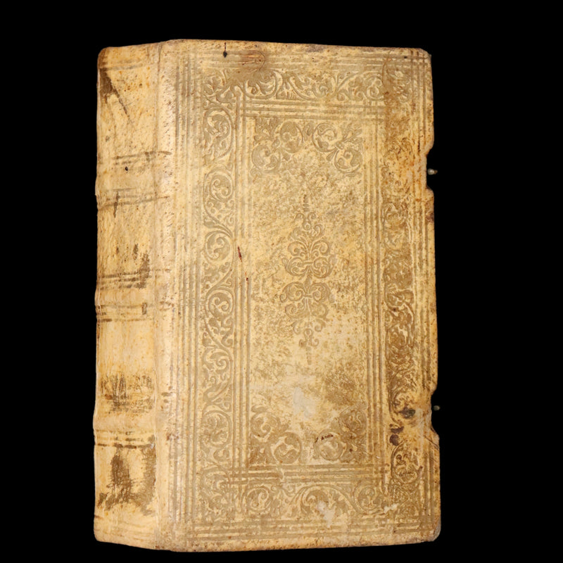 1685 Rare vellum Latin Book with claps - EXORCISM & Benediction Manual -  EXORCISMUS contra MALEFICIA, Benedictiones, Conjurationes, Absolutiones, ...