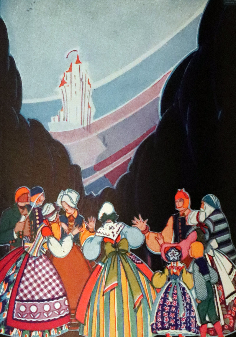 1925 First Edition - Old Swedish Fairy Tales by Anna Wahlenberg Illustrated by Jeannette Berkowitz.