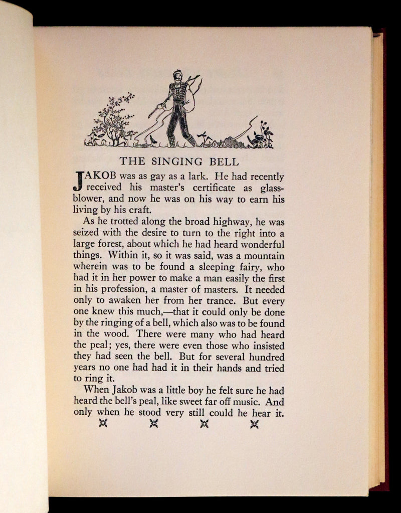 1925 First Edition - Old Swedish Fairy Tales by Anna Wahlenberg Illustrated by Jeannette Berkowitz.