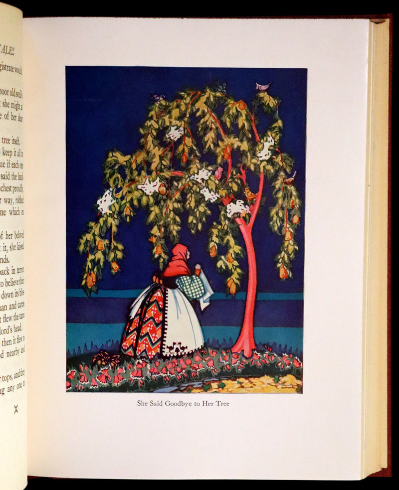 1925 First Edition - Old Swedish Fairy Tales by Anna Wahlenberg Illustrated by Jeannette Berkowitz.