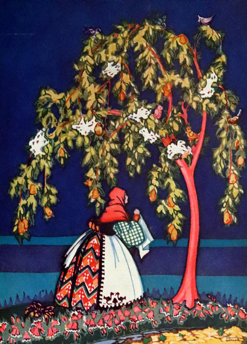 1925 First Edition - Old Swedish Fairy Tales by Anna Wahlenberg Illustrated by Jeannette Berkowitz.