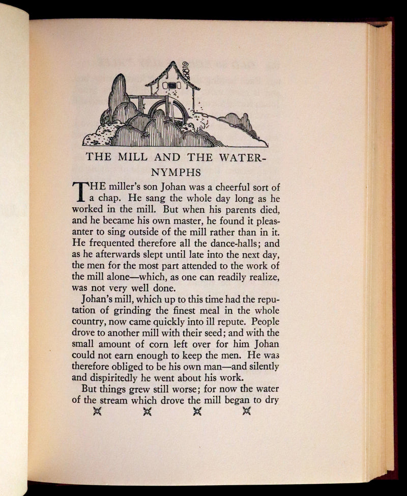 1925 First Edition - Old Swedish Fairy Tales by Anna Wahlenberg Illustrated by Jeannette Berkowitz.