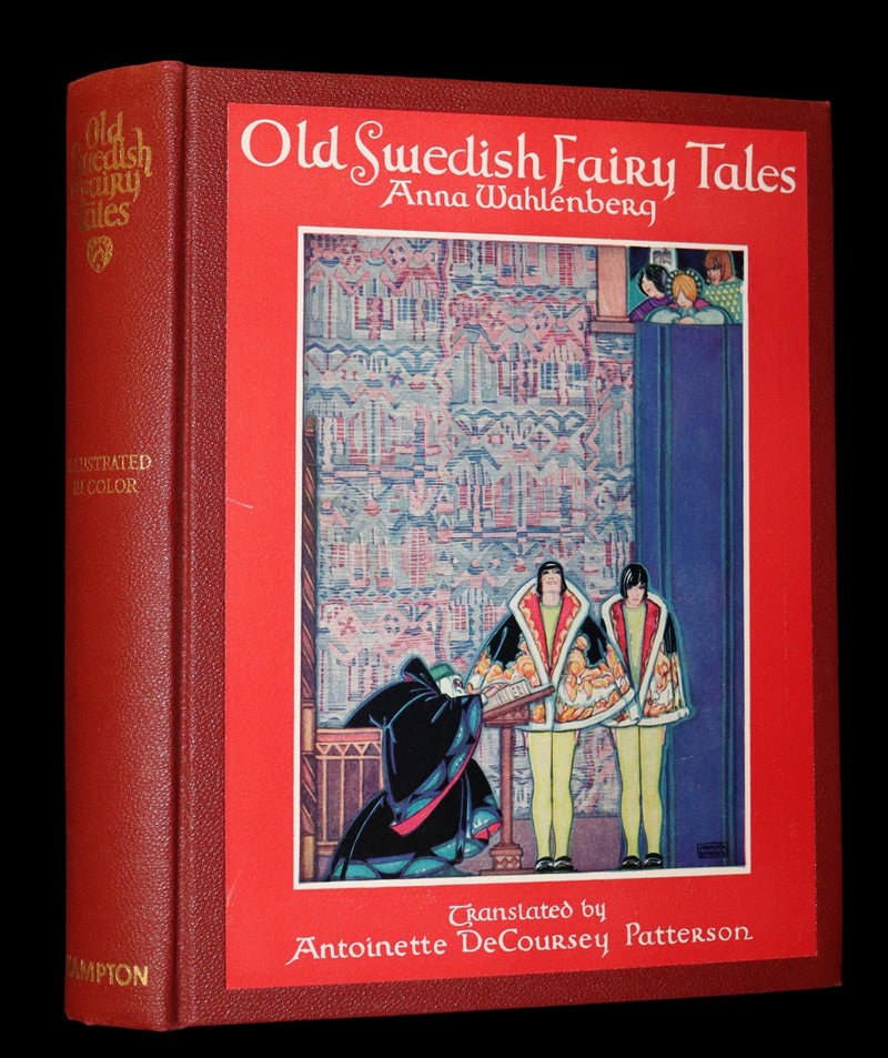 1925 First Edition - Old Swedish Fairy Tales by Anna Wahlenberg Illustrated by Jeannette Berkowitz.