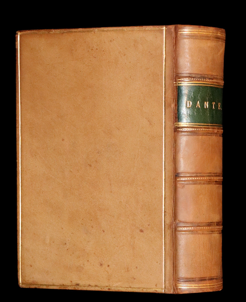 1827 Scarce London Italian Edition - La Divina Commedia di DANTE ALIGHIERI - The Divine Comedy.