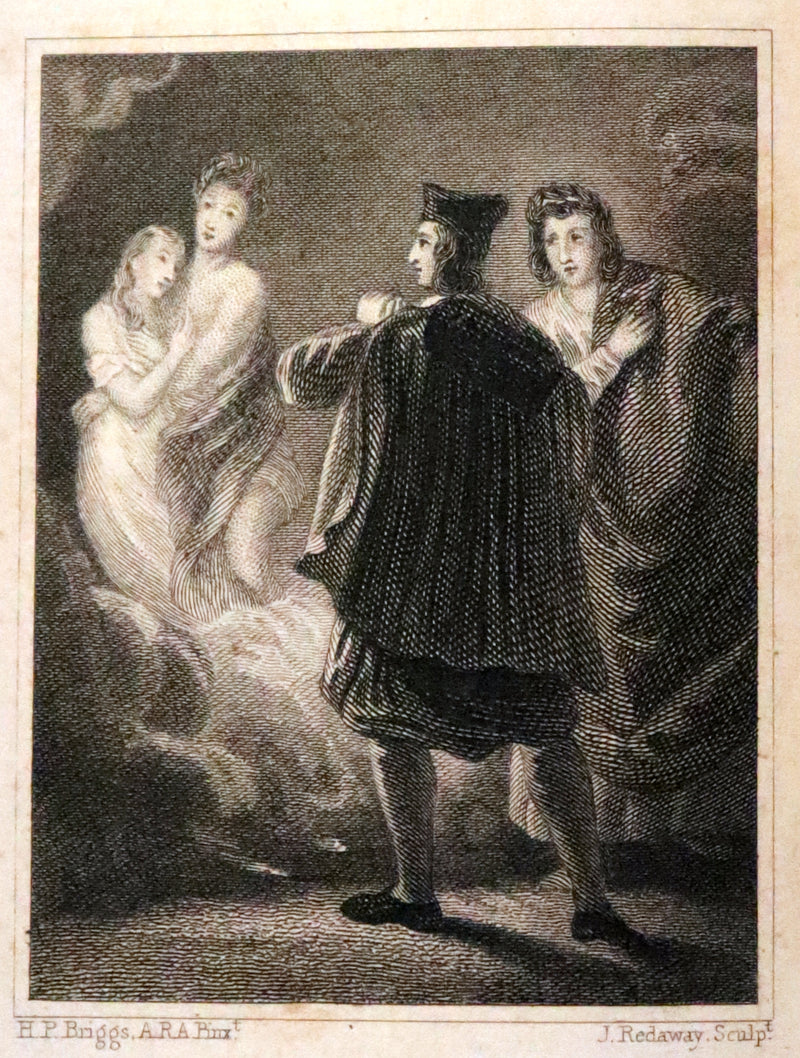 1827 Scarce London Italian Edition - La Divina Commedia di DANTE ALIGHIERI - The Divine Comedy.