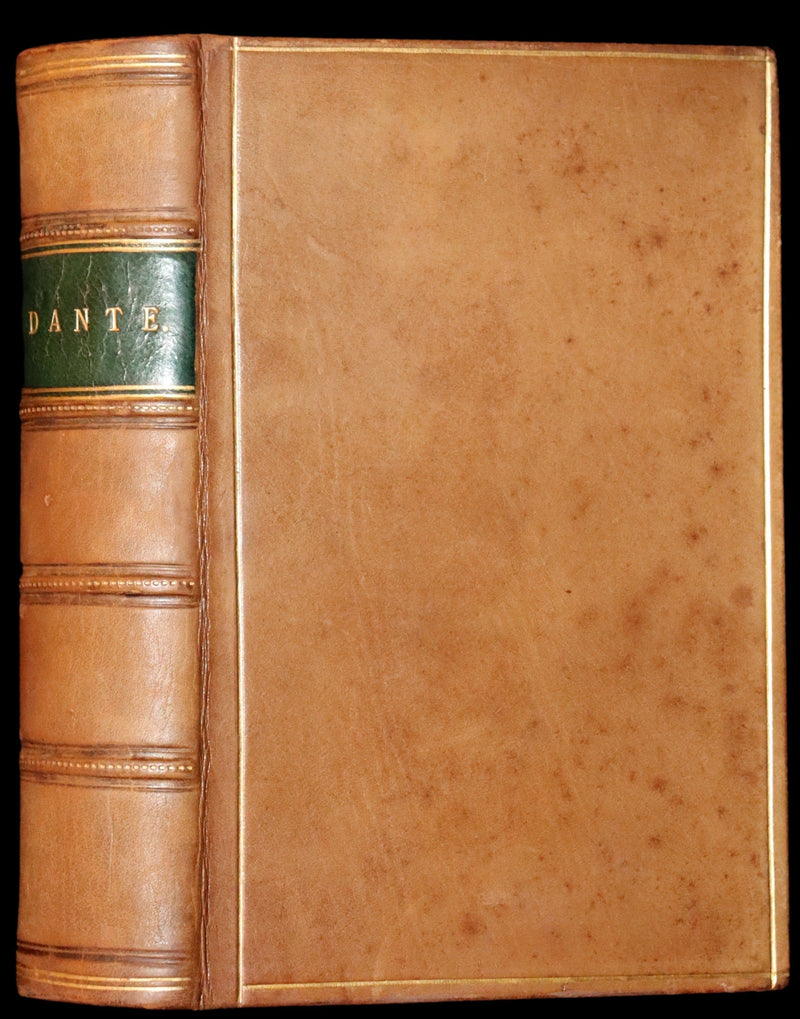 1827 Scarce London Italian Edition - La Divina Commedia di DANTE ALIGHIERI - The Divine Comedy.