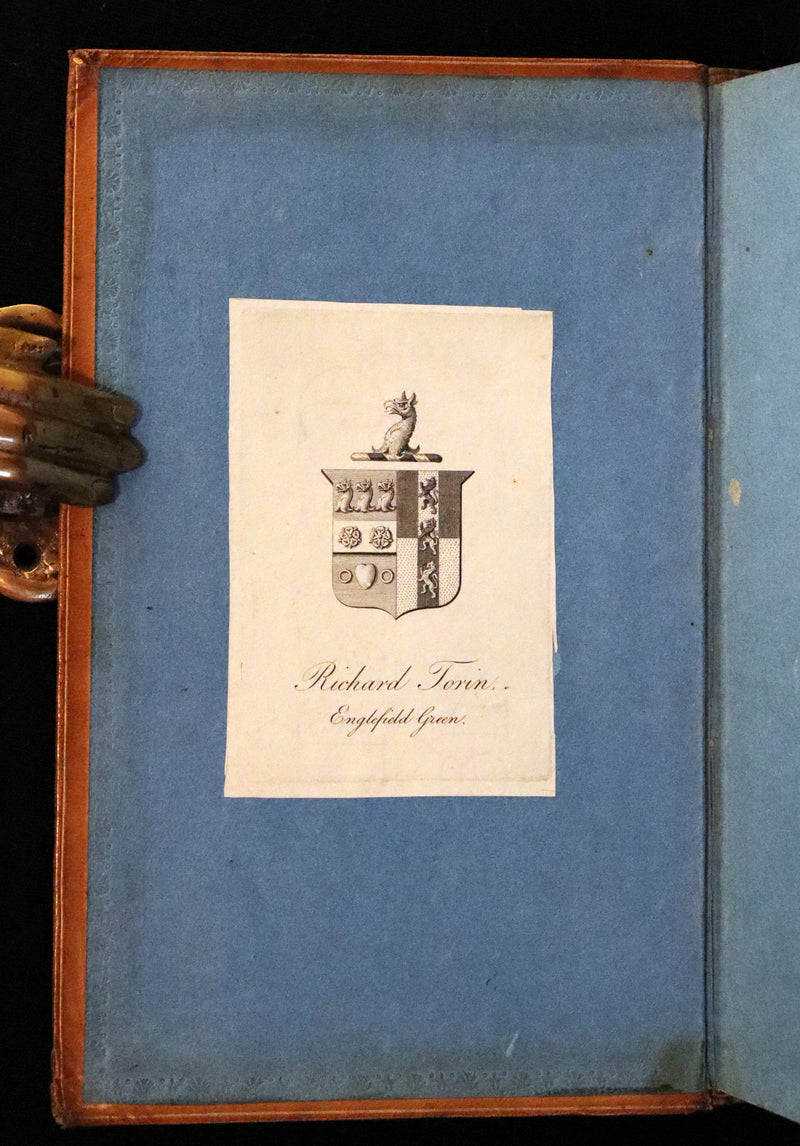 1811 Rare Book in a beautiful binding ~ The LADY OF THE LAKE by Sir Walter Scott Illustrated by Richard Westall.
