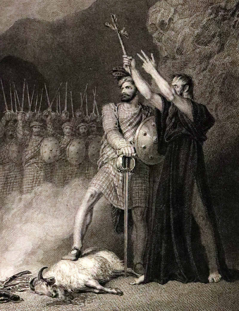 1811 Rare Book in a beautiful binding ~ The LADY OF THE LAKE by Sir Walter Scott Illustrated by Richard Westall.