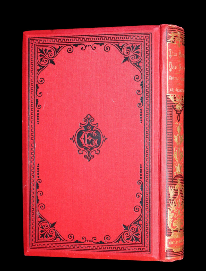 1890 Rare illustrated French Book ~ One Thousand and One Nights - Les Mille et une Nuits - Arabic Tales.