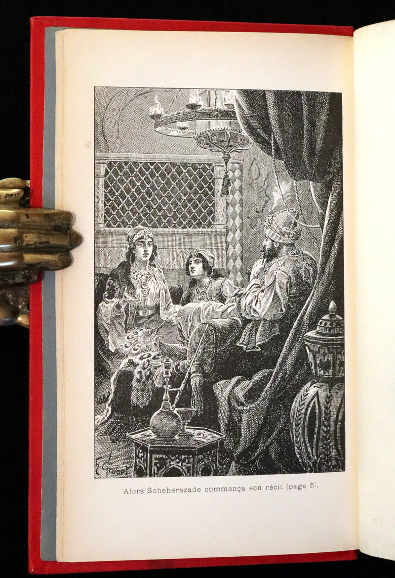 1890 Rare illustrated French Book ~ One Thousand and One Nights - Les Mille et une Nuits - Arabic Tales.