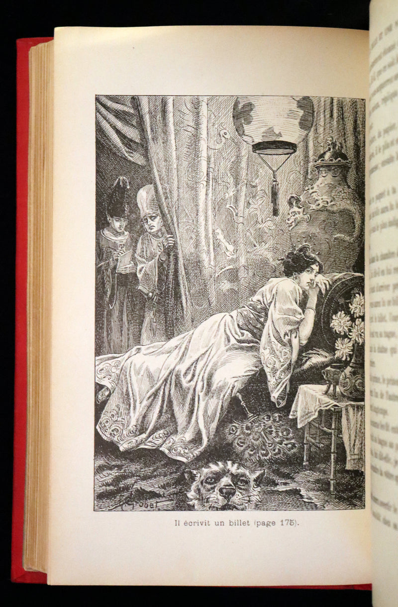 1890 Rare illustrated French Book ~ One Thousand and One Nights - Les Mille et une Nuits - Arabic Tales.