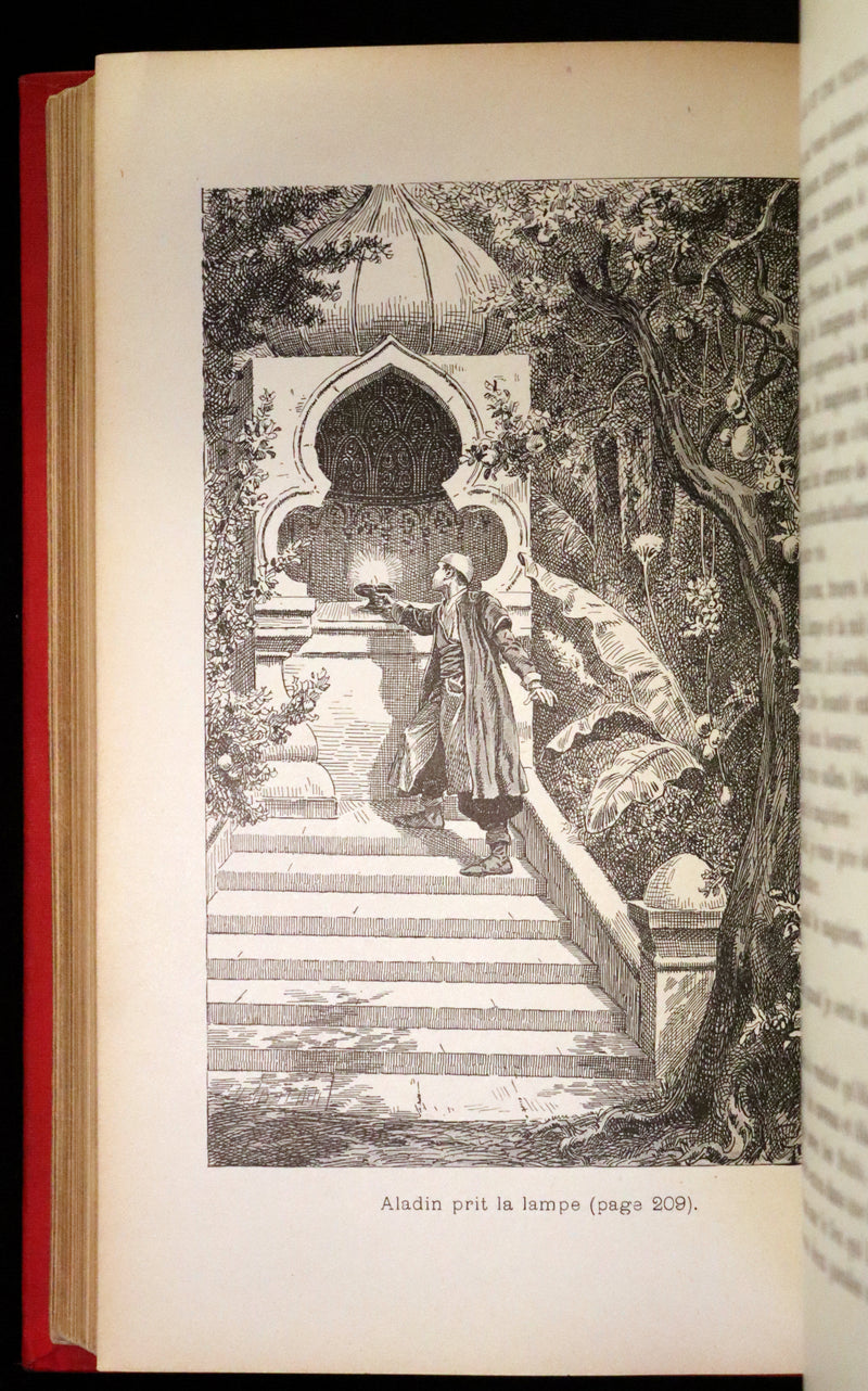 1890 Rare illustrated French Book ~ One Thousand and One Nights - Les Mille et une Nuits - Arabic Tales.