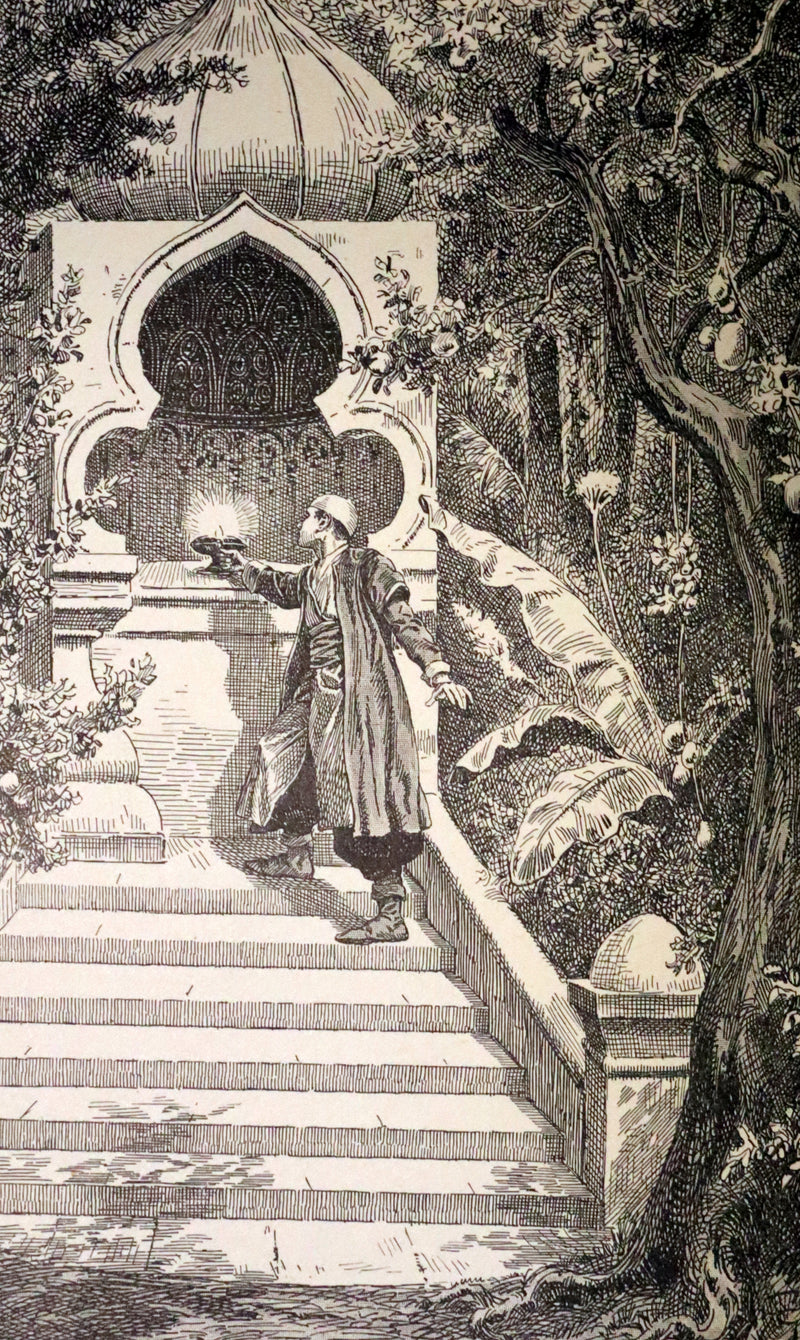 1890 Rare illustrated French Book ~ One Thousand and One Nights - Les Mille et une Nuits - Arabic Tales.