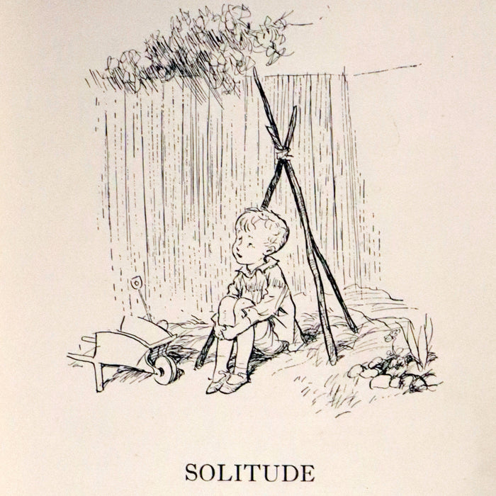 1927 Rare First DELUXE Edition - A. A. Milne & Ernest H. Shepard - NOW WE ARE SIX (Winnie the Pooh).