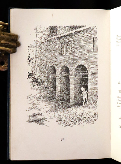 1927 Rare First DELUXE Edition - A. A. Milne & Ernest H. Shepard - NOW WE ARE SIX (Winnie the Pooh).