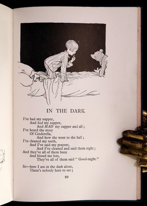 1927 Rare First DELUXE Edition - A. A. Milne & Ernest H. Shepard - NOW WE ARE SIX (Winnie the Pooh).