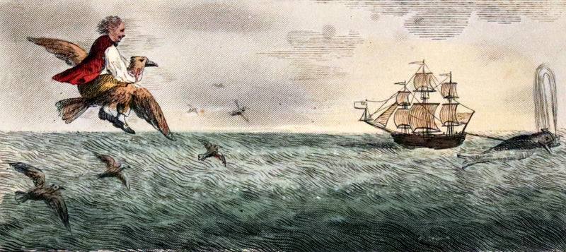 1869 Sangorski Binding - The Travels and Surprising Adventures of Baron MUNCHAUSEN. With THIRTY-SEVEN COLOR Illustrations.