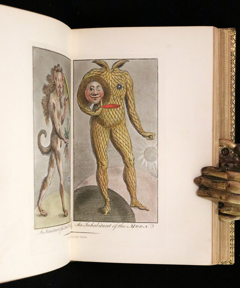 1869 Sangorski Binding - The Travels and Surprising Adventures of Baron MUNCHAUSEN. With THIRTY-SEVEN COLOR Illustrations.