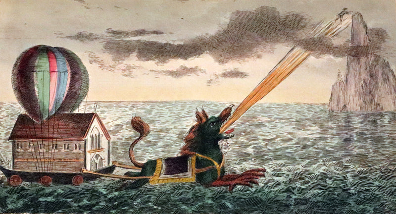 1869 Sangorski Binding - The Travels and Surprising Adventures of Baron MUNCHAUSEN. With THIRTY-SEVEN COLOR Illustrations.