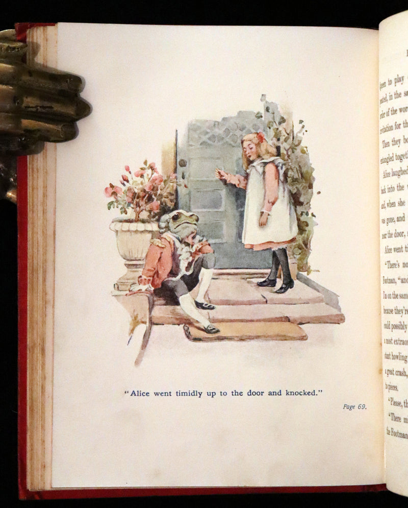 1907 Scarce First Edition - Alice's Adventures in Wonderland Illustrated by Alice Ross.