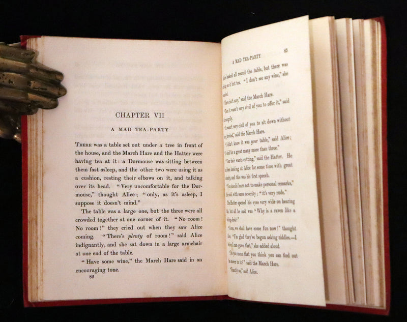 1907 Scarce First Edition - Alice's Adventures in Wonderland Illustrated by Alice Ross.