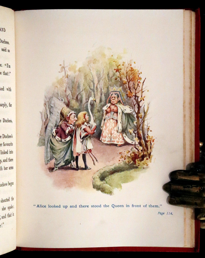 1907 Scarce First Edition - Alice's Adventures in Wonderland Illustrated by Alice Ross.