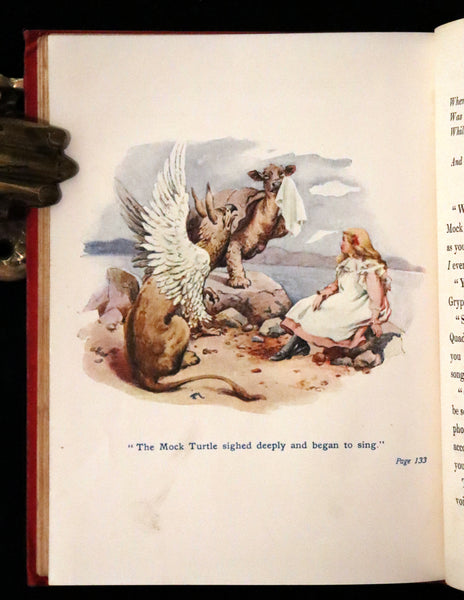 1907 Scarce First Edition - Alice's Adventures in Wonderland Illustrated by Alice Ross.