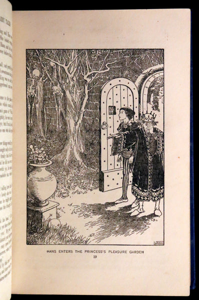 1910 Scarce Book - Popular FAIRY TALES of Hans Christian Andersen illustrated by Helen Stratton.