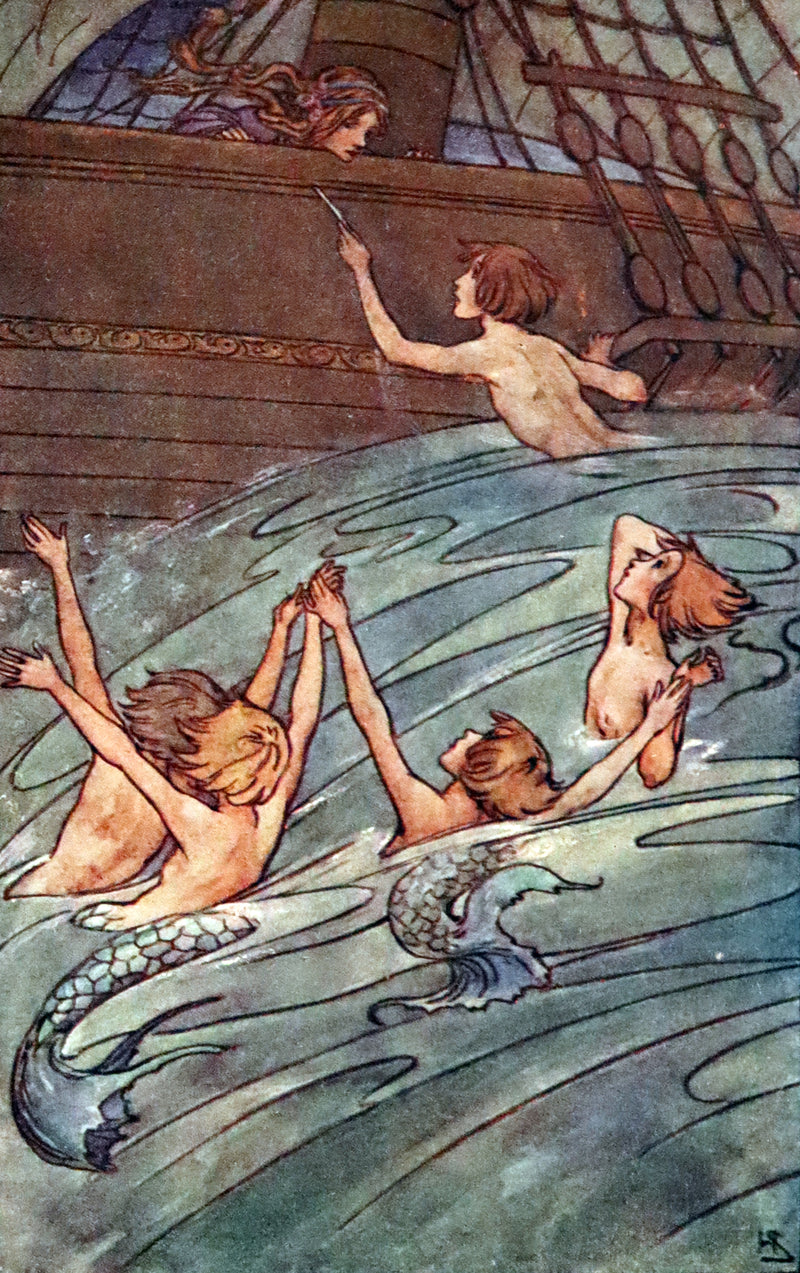 1910 Scarce Book - Popular FAIRY TALES of Hans Christian Andersen illustrated by Helen Stratton.