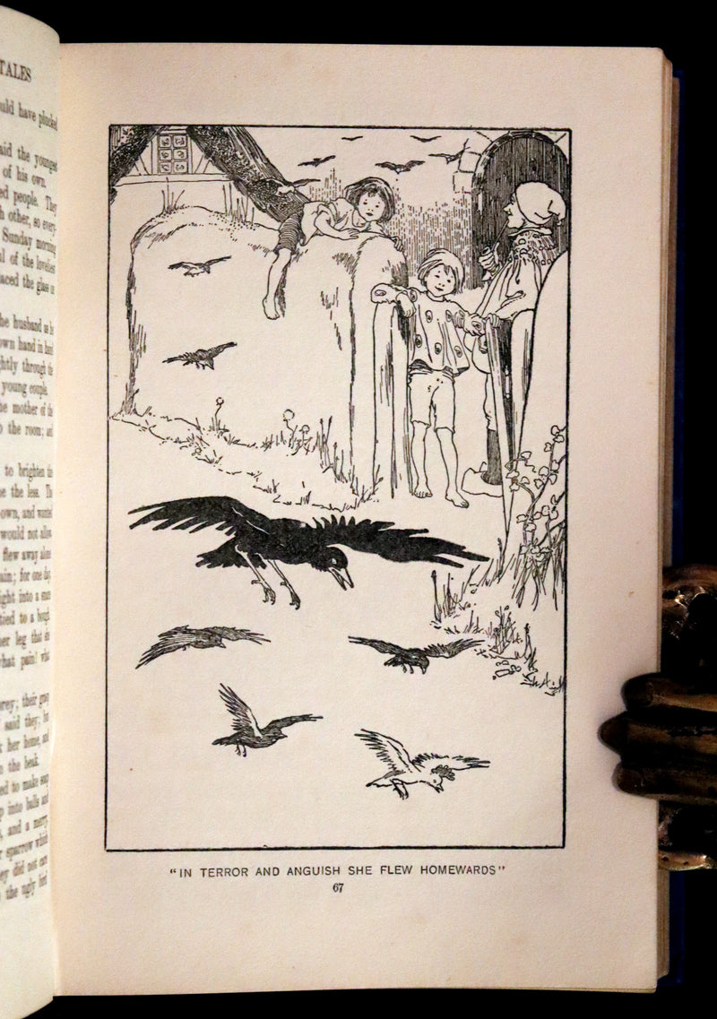 1910 Scarce Book - Popular FAIRY TALES of Hans Christian Andersen illustrated by Helen Stratton.