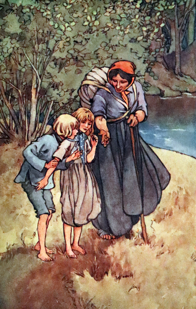 1910 Scarce Book - Popular FAIRY TALES of Hans Christian Andersen illustrated by Helen Stratton.
