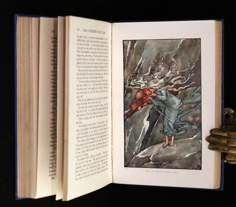 1910 Scarce Book - Popular FAIRY TALES of Hans Christian Andersen illustrated by Helen Stratton.