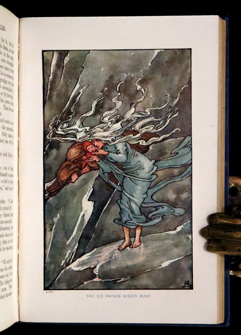 1910 Scarce Book - Popular FAIRY TALES of Hans Christian Andersen illustrated by Helen Stratton.