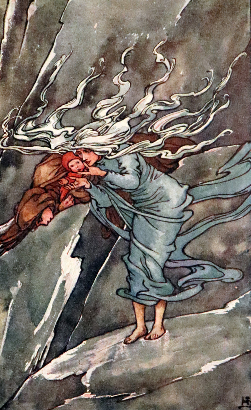 1910 Scarce Book - Popular FAIRY TALES of Hans Christian Andersen illustrated by Helen Stratton.