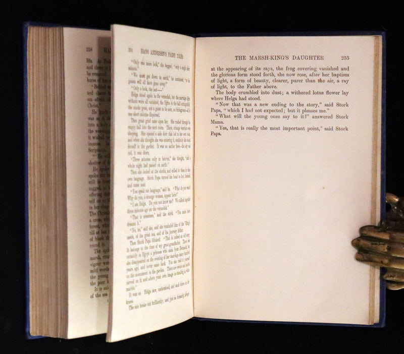 1910 Scarce Book - Popular FAIRY TALES of Hans Christian Andersen illustrated by Helen Stratton.