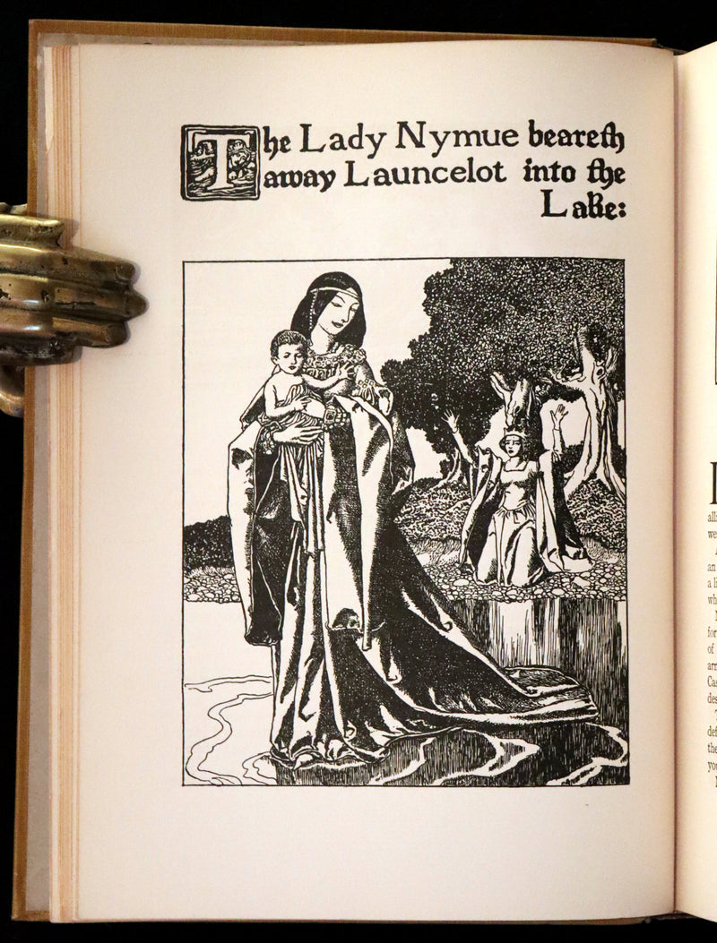 1905 Rare First Edition - King Arthur Tales, THE STORY OF THE CHAMPIONS OF THE ROUND TABLE by Howard Pyle.