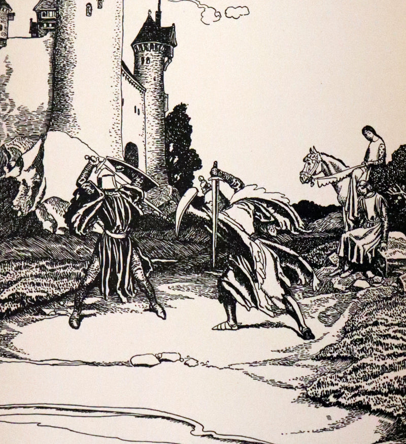 1905 Rare First Edition - King Arthur Tales, THE STORY OF THE CHAMPIONS OF THE ROUND TABLE by Howard Pyle.