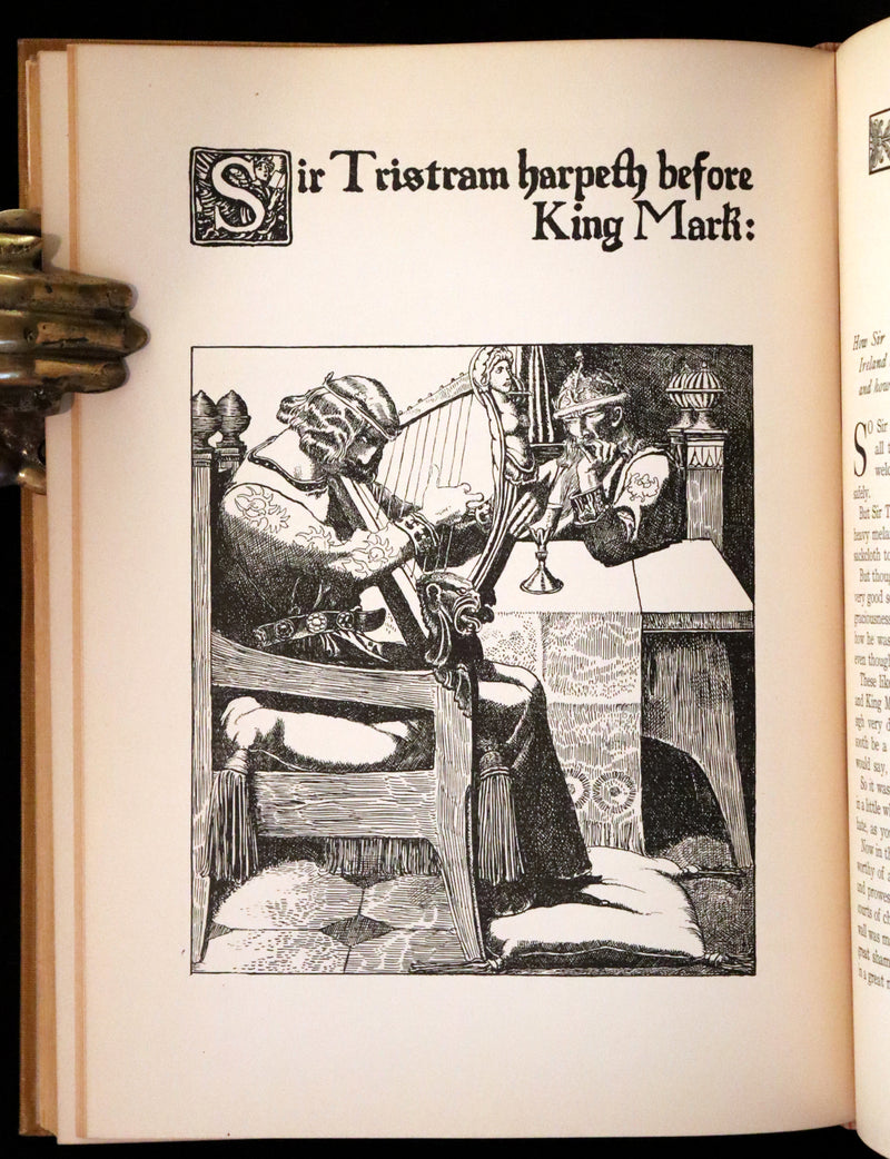 1905 Rare First Edition - King Arthur Tales, THE STORY OF THE CHAMPIONS OF THE ROUND TABLE by Howard Pyle.