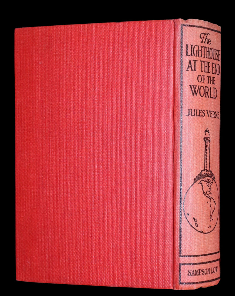 1927 Rare Early Edition - JULES VERNE, The Lighthouse at the End of the World.
