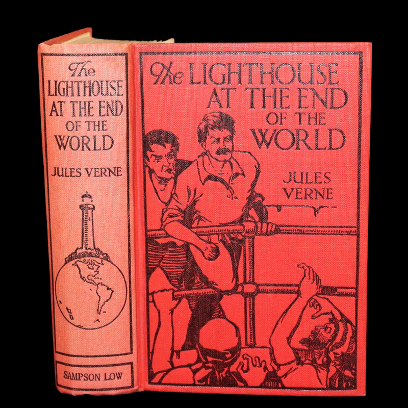 1927 Rare Early Edition - JULES VERNE, The Lighthouse at the End of the World.
