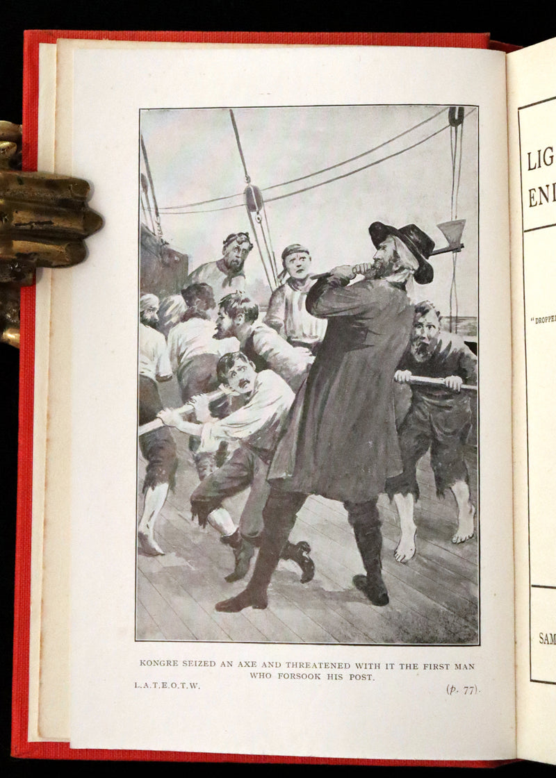 1927 Rare Early Edition - JULES VERNE, The Lighthouse at the End of the World.