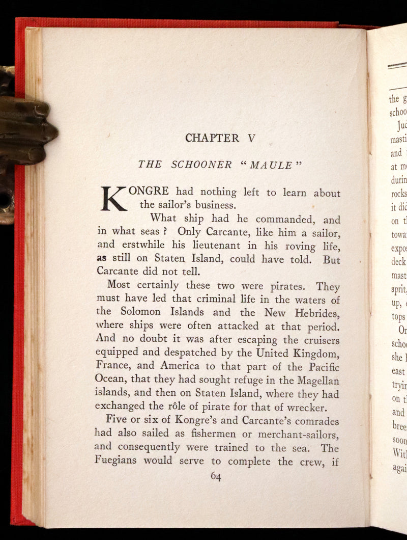 1927 Rare Early Edition - JULES VERNE, The Lighthouse at the End of the World.