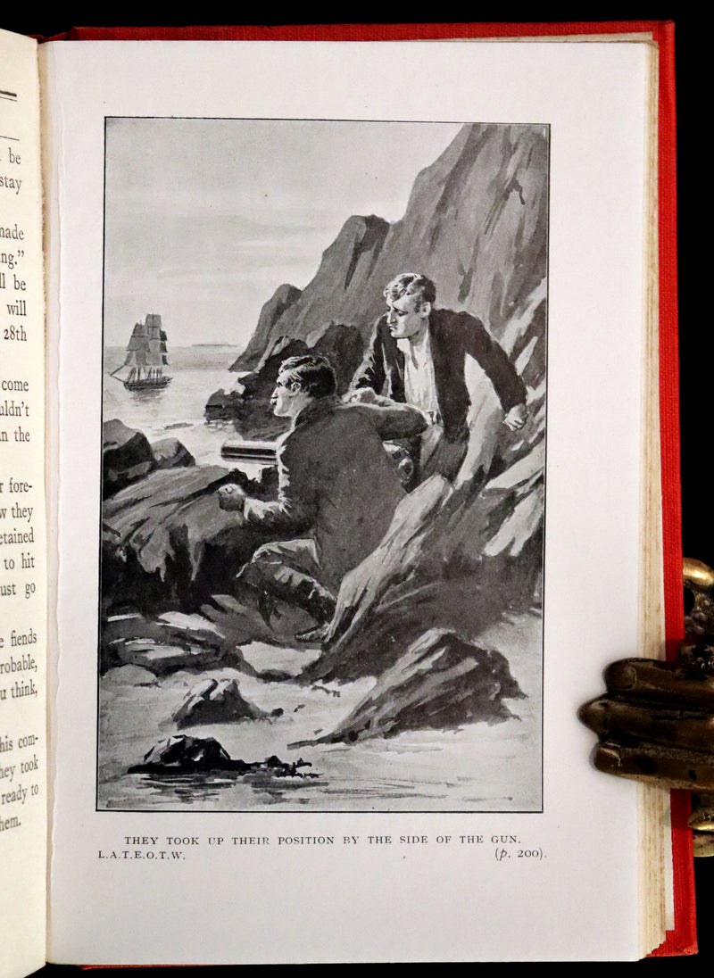 1927 Rare Early Edition - JULES VERNE, The Lighthouse at the End of the World.