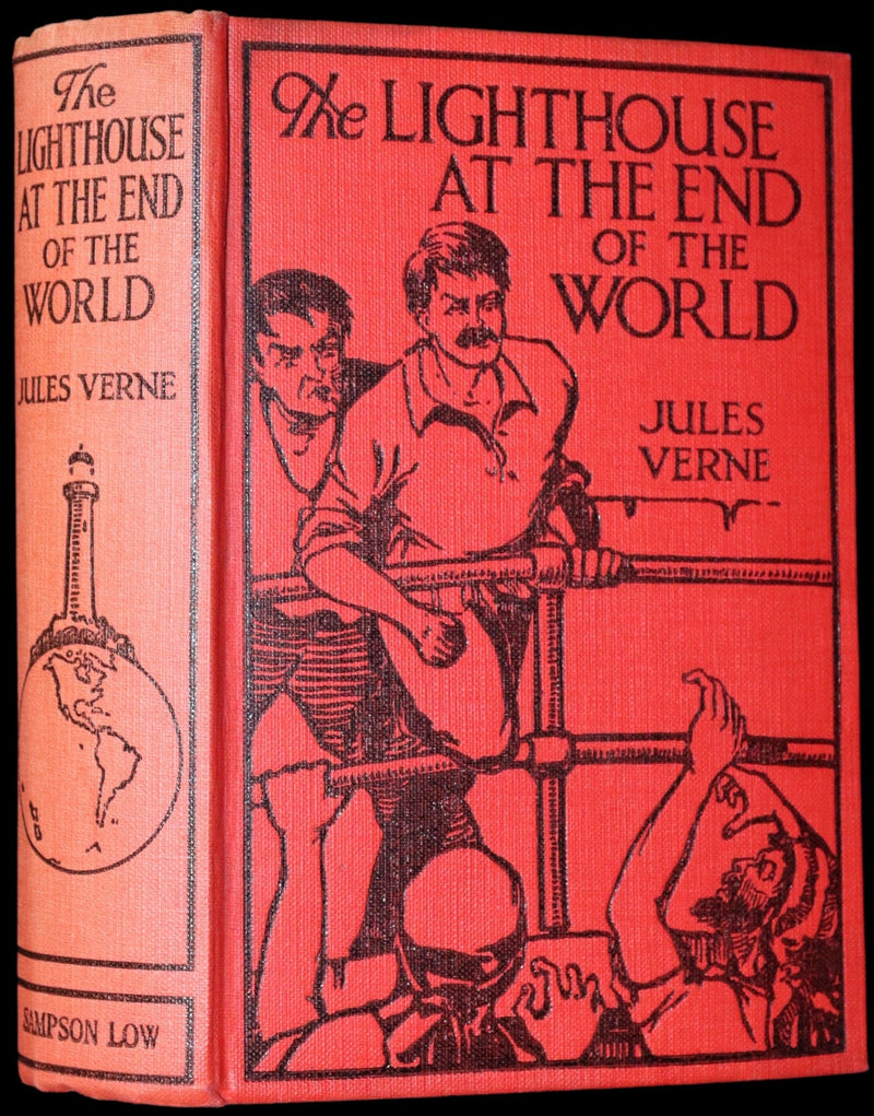 1927 Rare Early Edition - JULES VERNE, The Lighthouse at the End of the World.