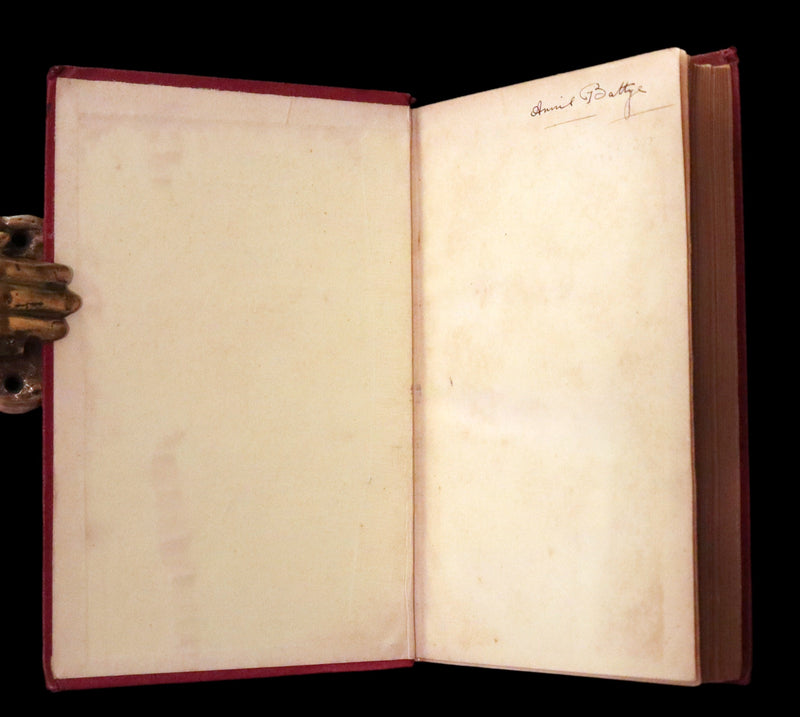 1895 Scarce Edition - WUTHERING HEIGHTS by Ellis Bell, And Agnes Grey by Acton Bell.