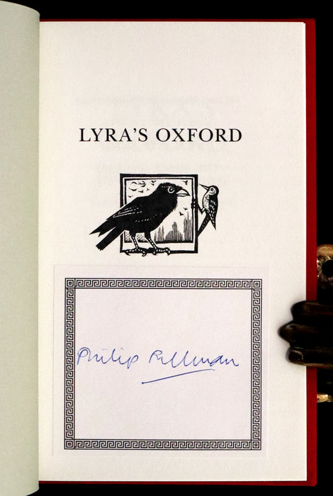 2003 Signed First Edition - LYRA'S OXFORD [His Dark Materials] by Philip Pullman. Illustrated.